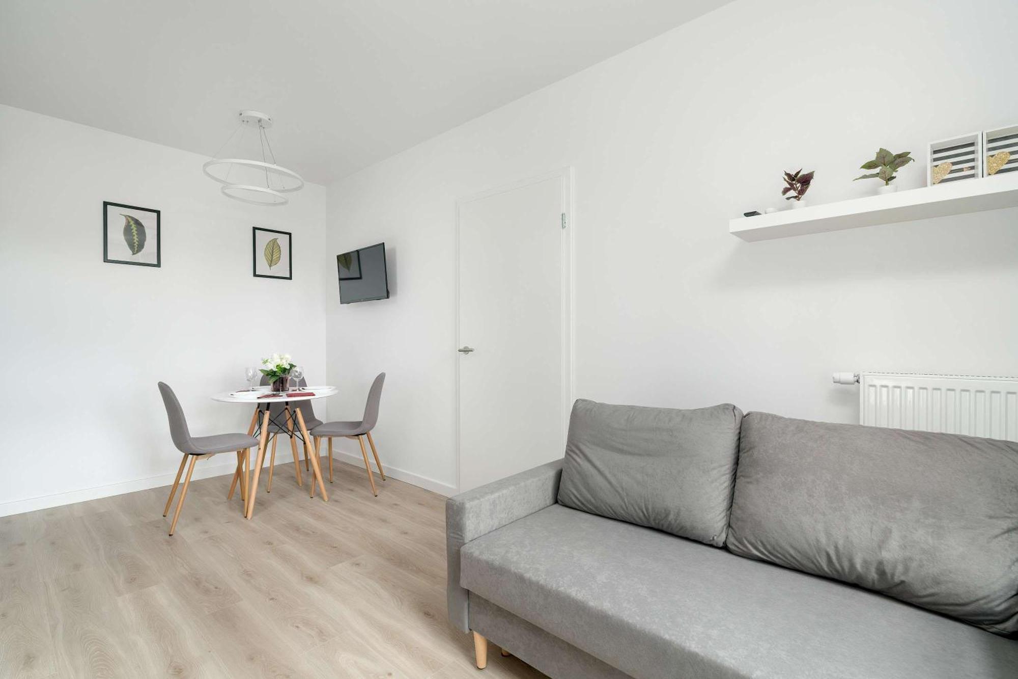 Nowoczesny Dla 2 Doroslych I 2 Dzieci Parking By Renters Apartment